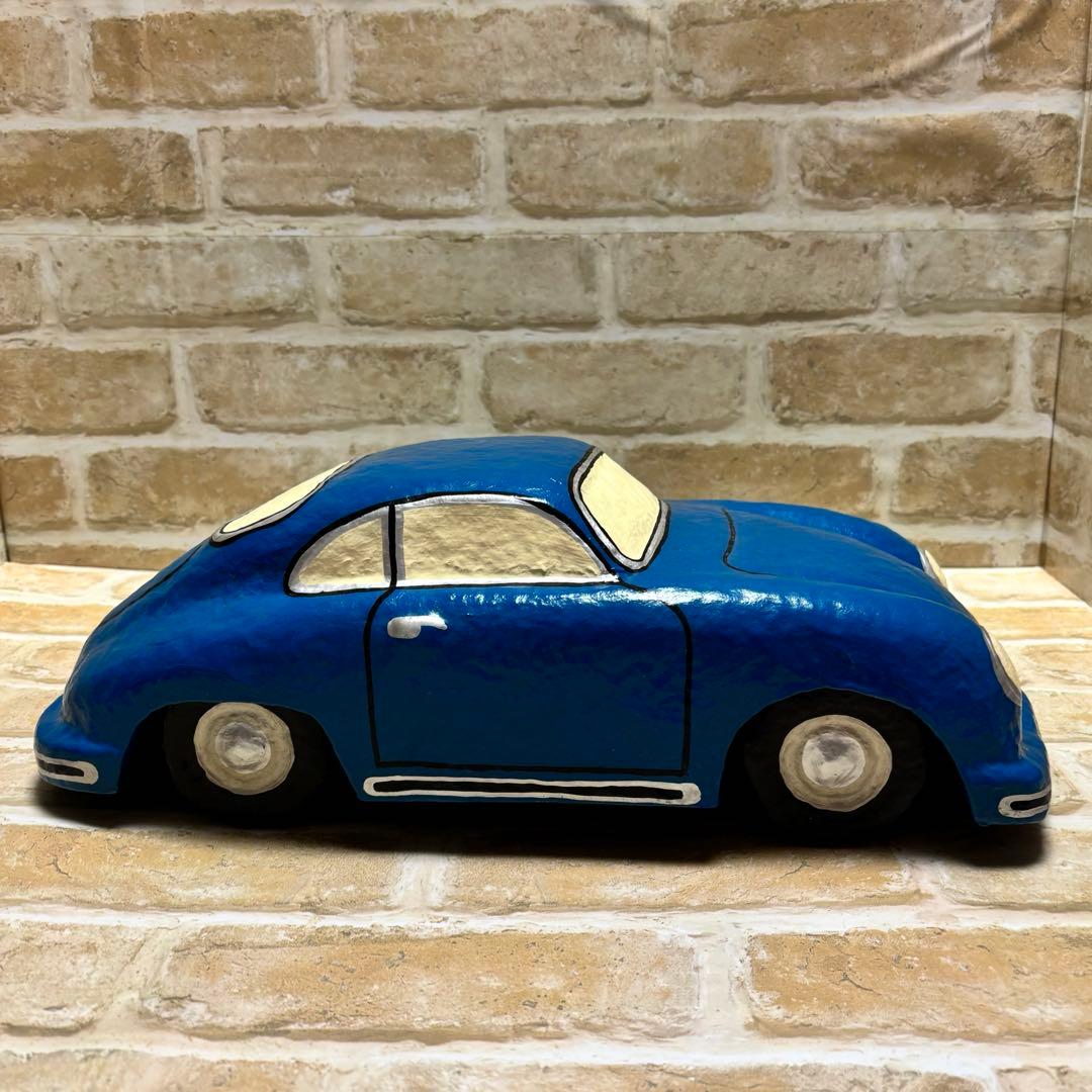 PORSCHE 356A ペーパーオブジェ　ポルシェ 張り子