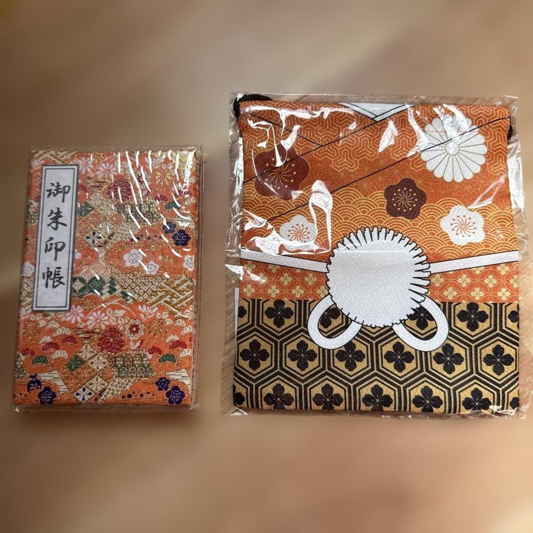 志村けんのバカ殿様 御朱印帳 総柄巾着 2点セット 志村けん