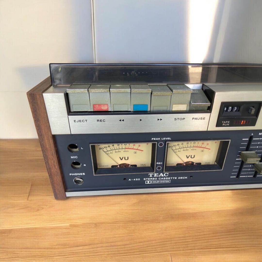 TEAC ティアック カセットデッキ A-450 ジャンク