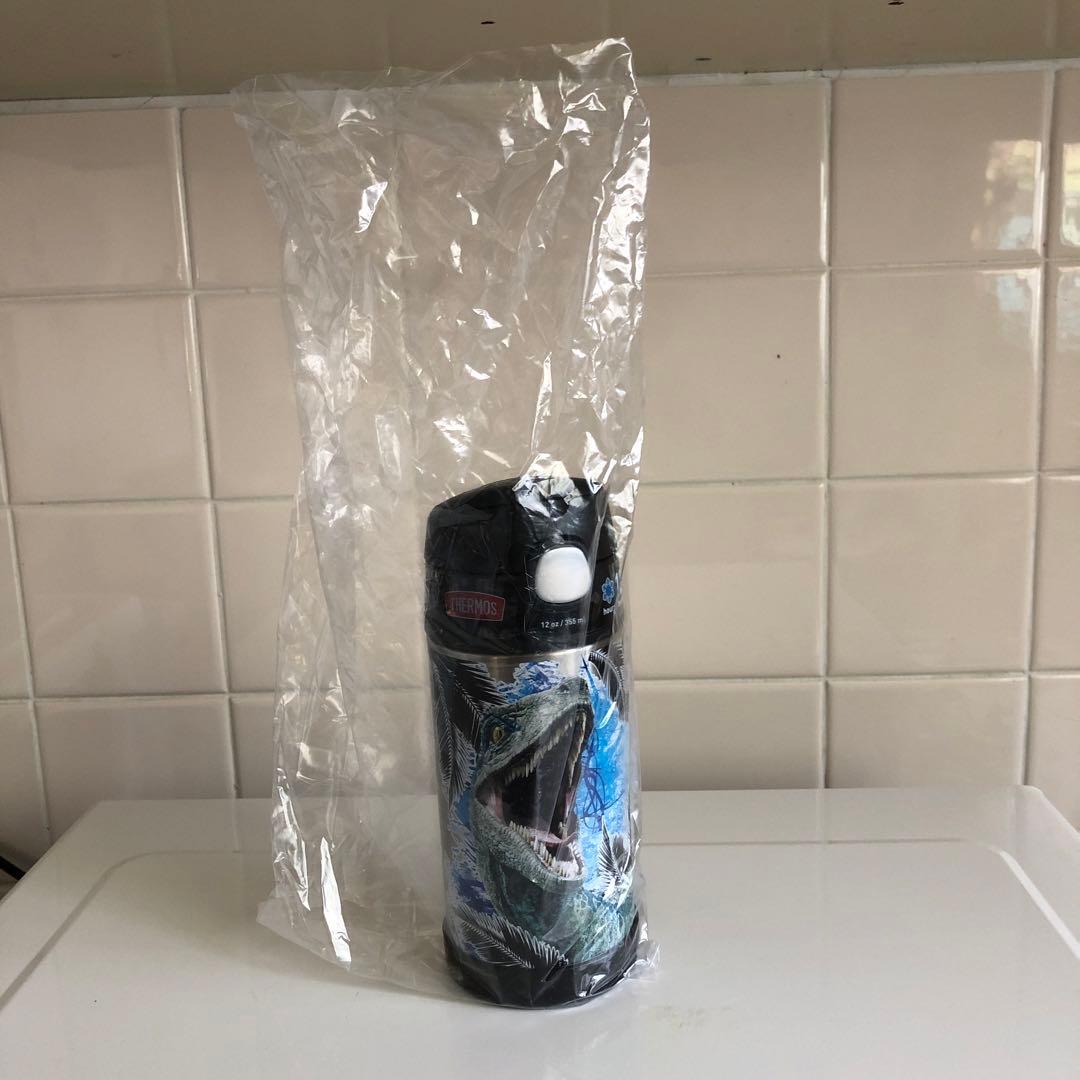 ジュラシックワールド　サーモス　保冷水筒　新品未使用　アメリカ限定品　ステンレス