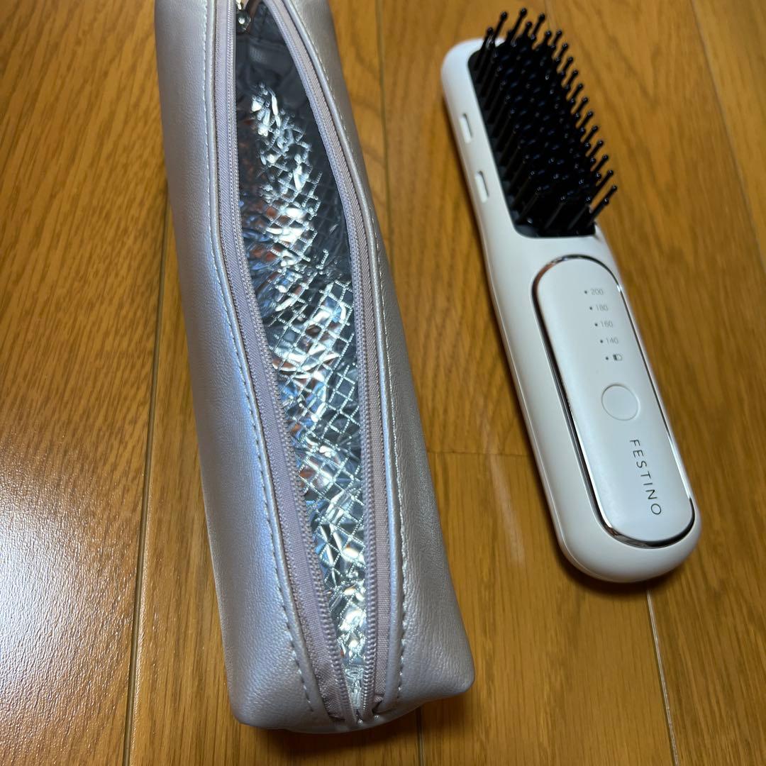 【新品未使用】FESTINO ヒーターブラシ