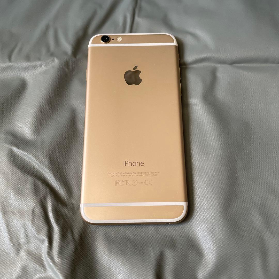 Apple iPhone 6 ゴールド 本体