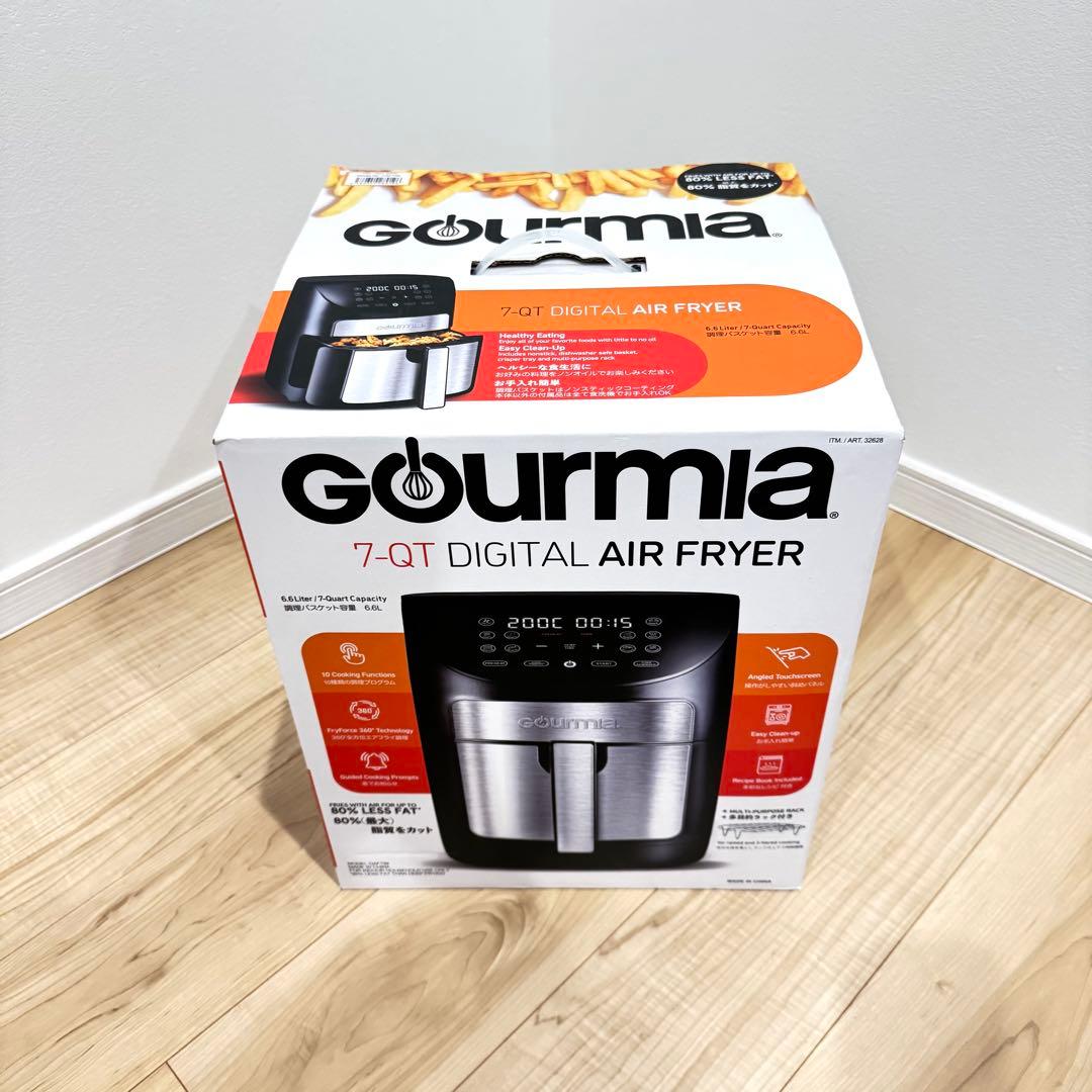 【未使用】 GOURMIA グルミア デジタルエアフライヤー