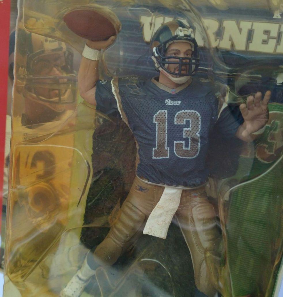 (バリアント/未開封品)カート・ワーナー フィギュア/マクファーレンNFL