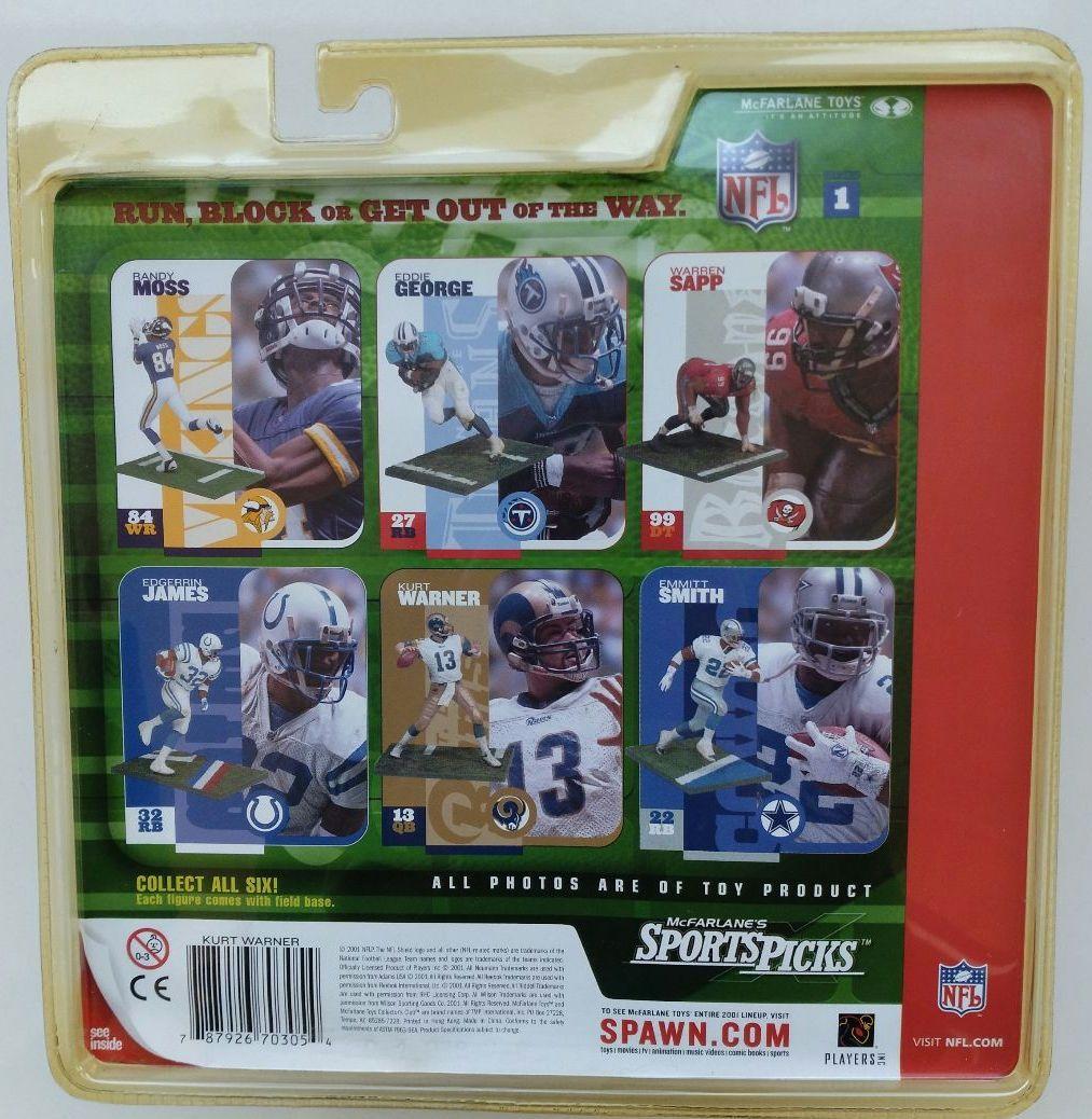 (バリアント/未開封品)カート・ワーナー フィギュア/マクファーレンNFL