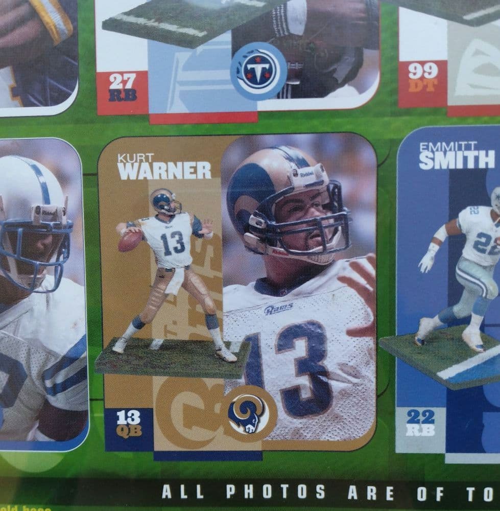 (バリアント/未開封品)カート・ワーナー フィギュア/マクファーレンNFL