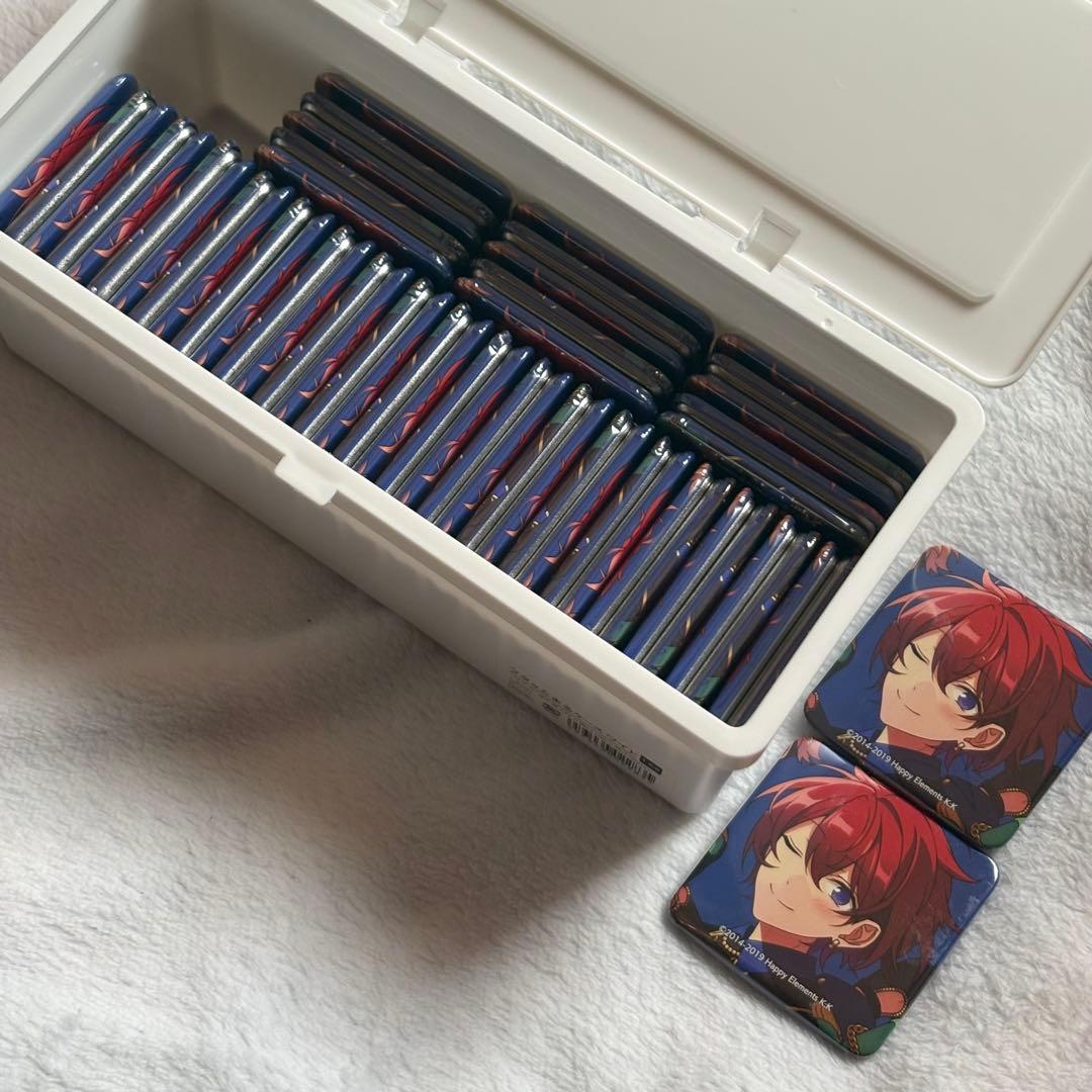 あんスタ TRIP アルバム缶バッジ スクエア缶バ Knights 朱桜司