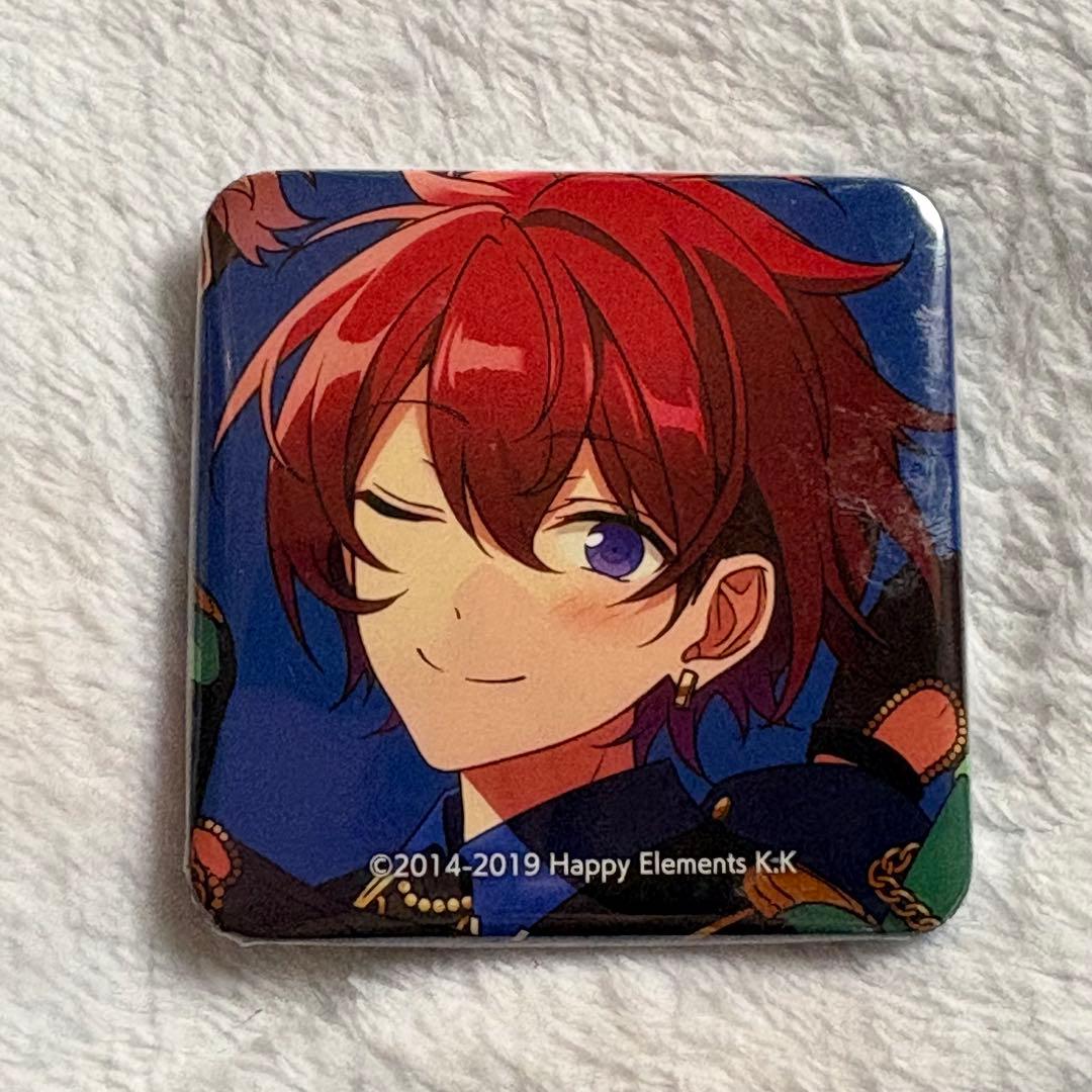 あんスタ TRIP アルバム缶バッジ スクエア缶バ Knights 朱桜司