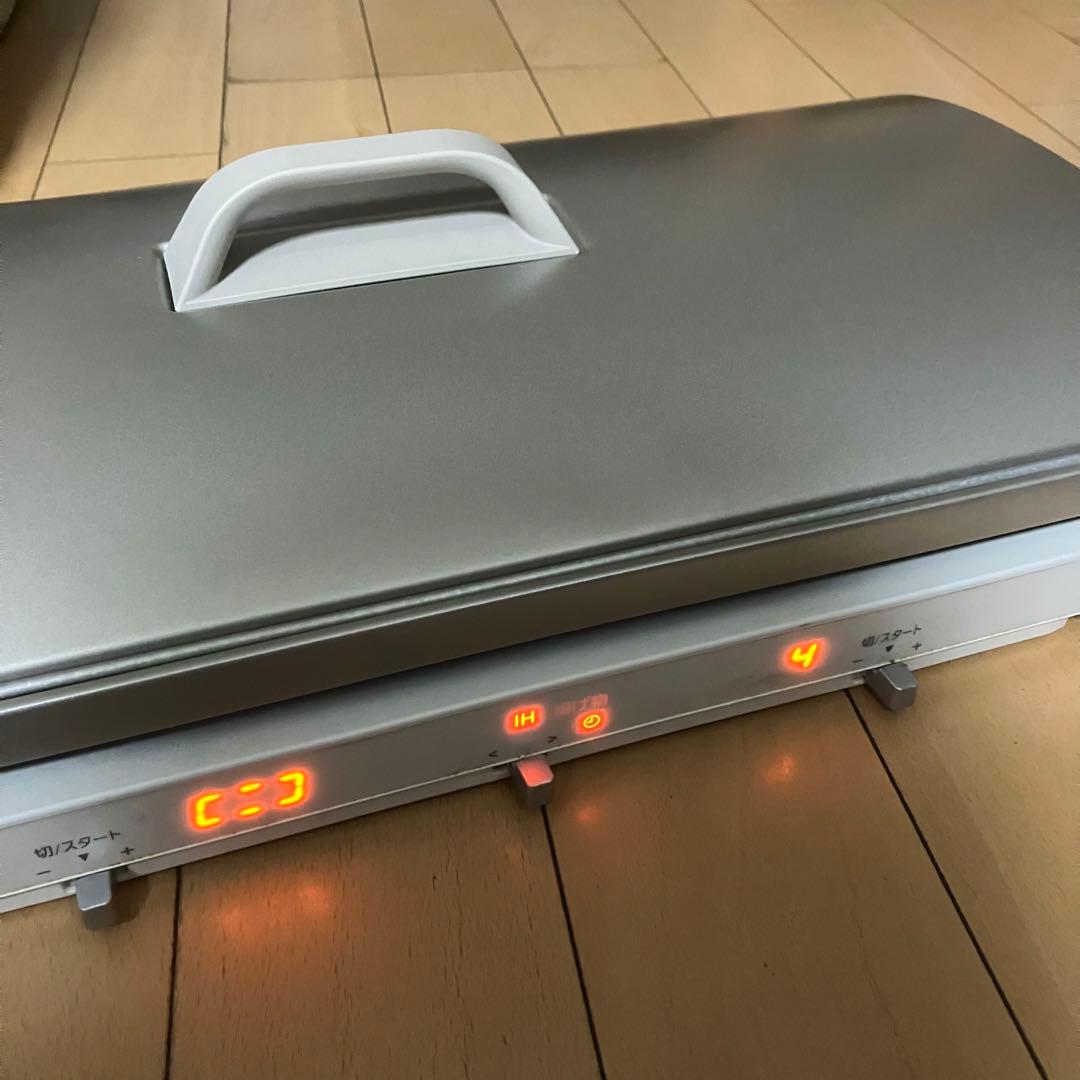 Panasonic パナソニック IHデイリー ホットプレート KZ-CX1-W