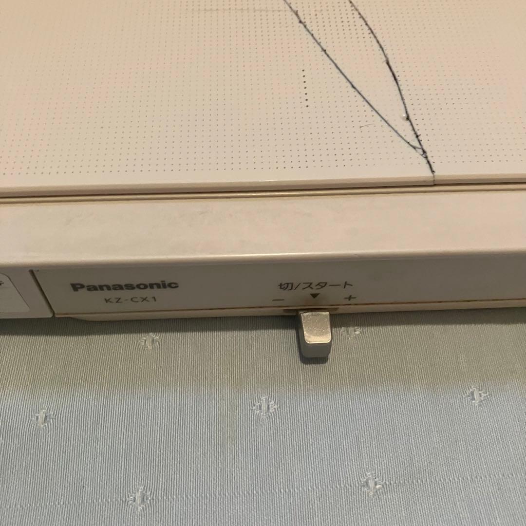 Panasonic パナソニック IHデイリー ホットプレート KZ-CX1-W