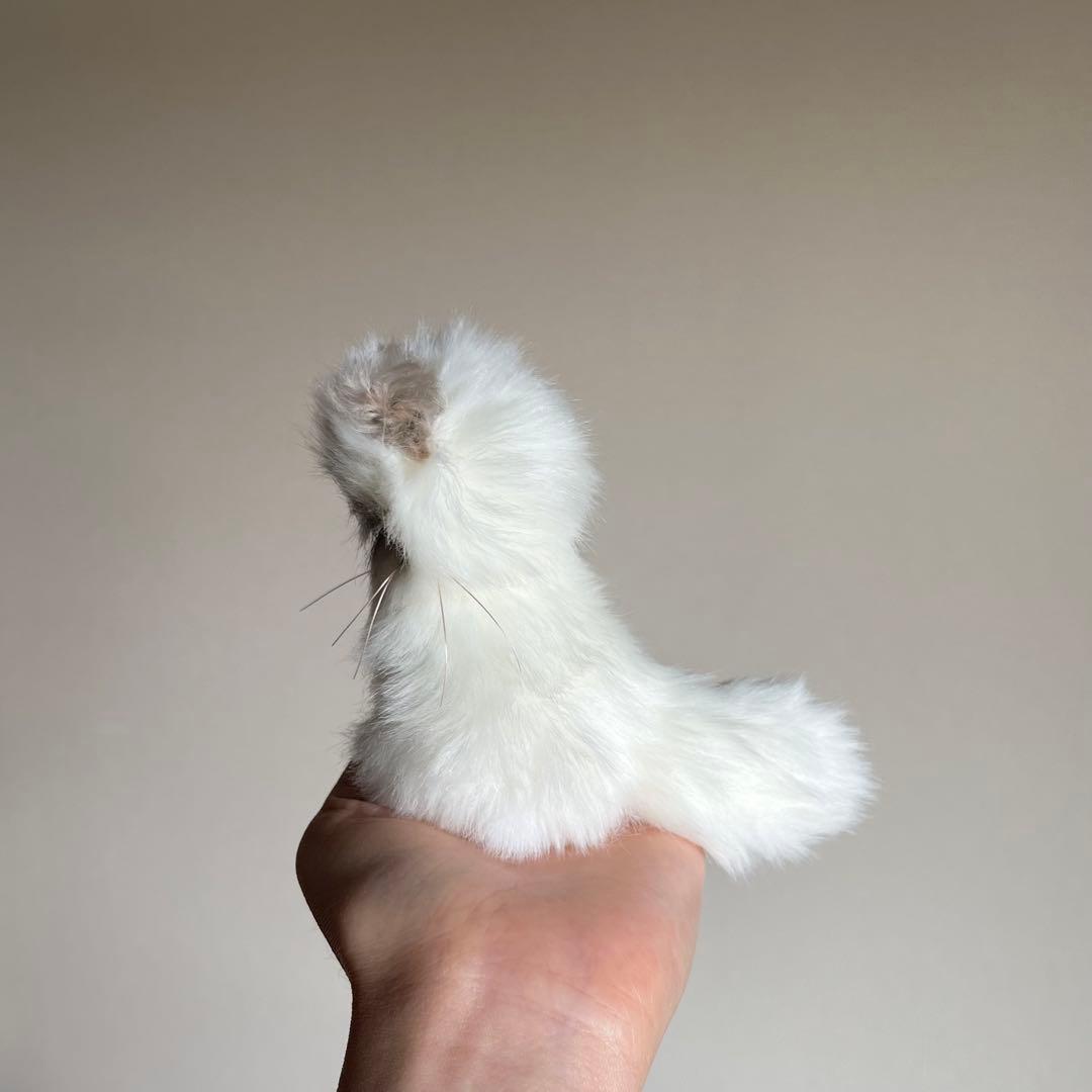 ぺろん　猫　ハンドメイド　ぬいぐるみ　作家　アートドール　テディベア　320b