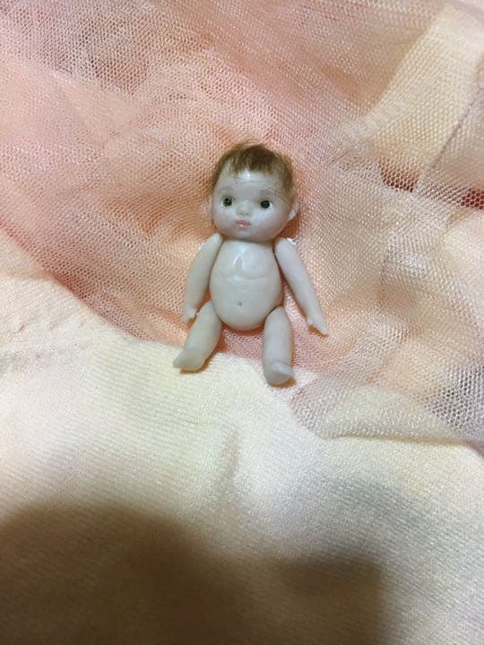 ☺︎︎ ハンドメイド  約7センチの女の子 ooak doll ✽.。.◇