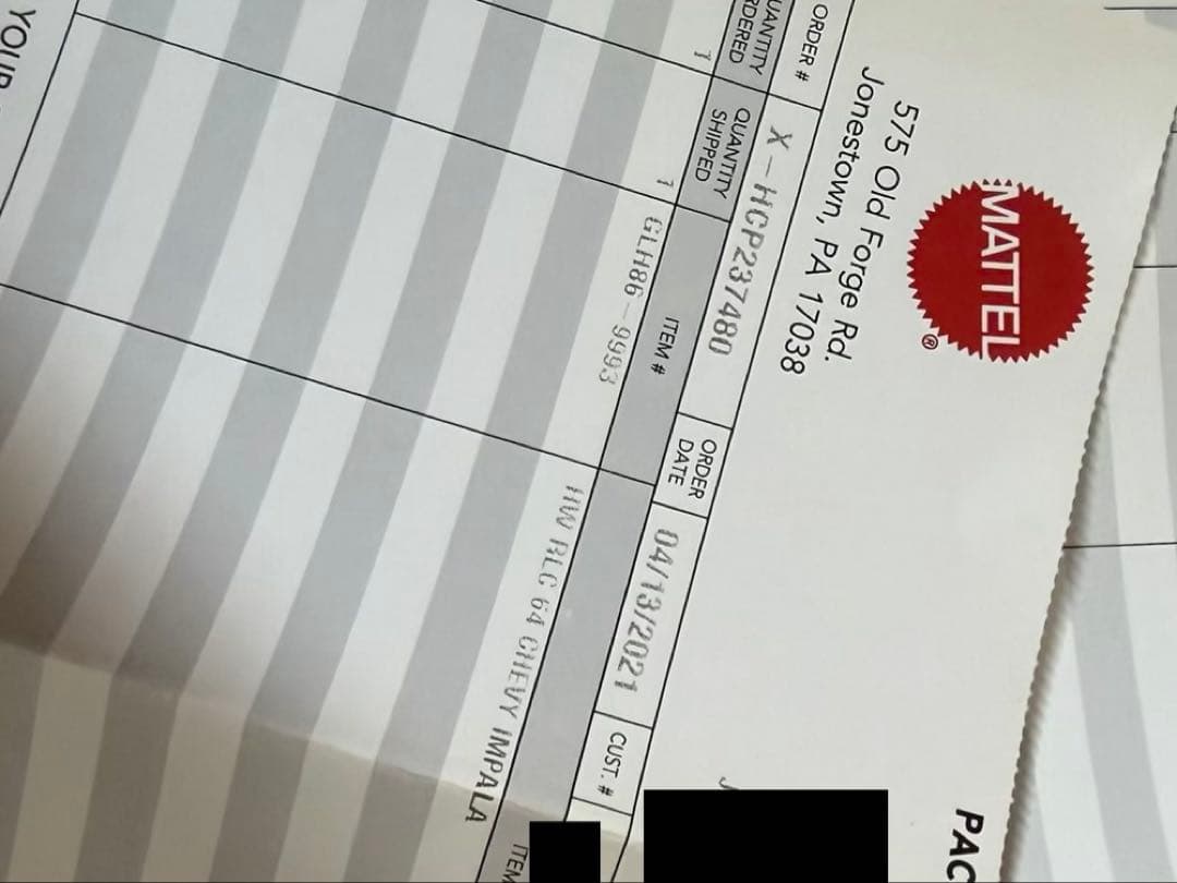 '64 Impala HotWheels RLC ホットウィール 限定 インパラ