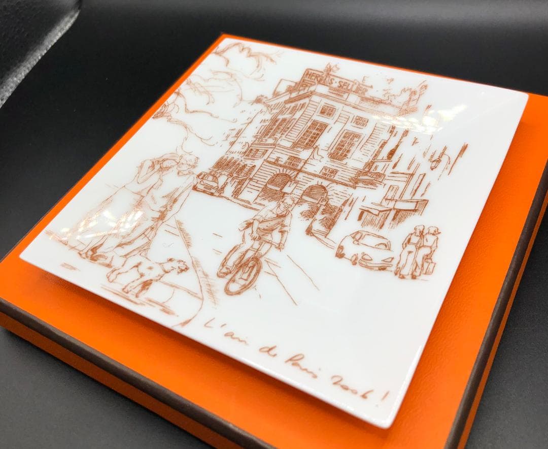 【MATS-51】◆エルメス◆2006年限定スクエアプレート◆BOXあり◆