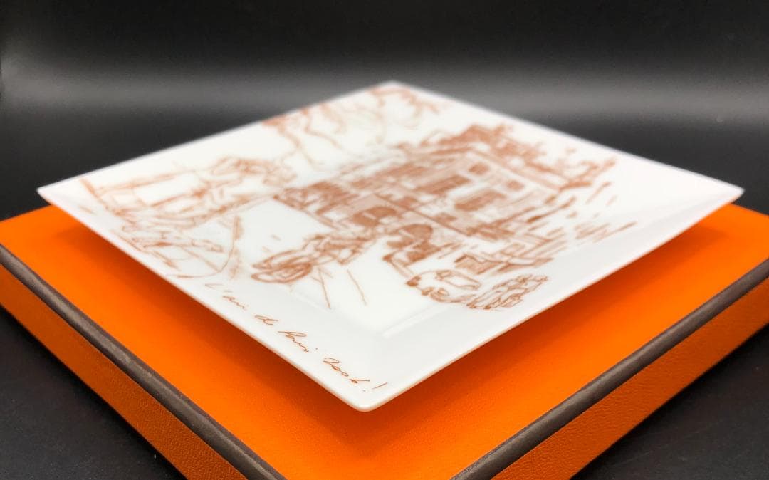 【MATS-51】◆エルメス◆2006年限定スクエアプレート◆BOXあり◆