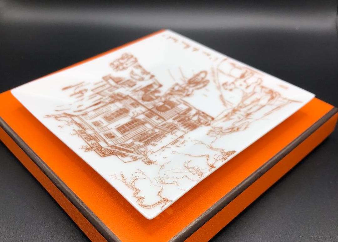 【MATS-51】◆エルメス◆2006年限定スクエアプレート◆BOXあり◆