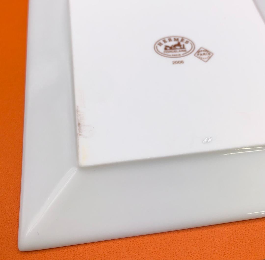 【MATS-51】◆エルメス◆2006年限定スクエアプレート◆BOXあり◆