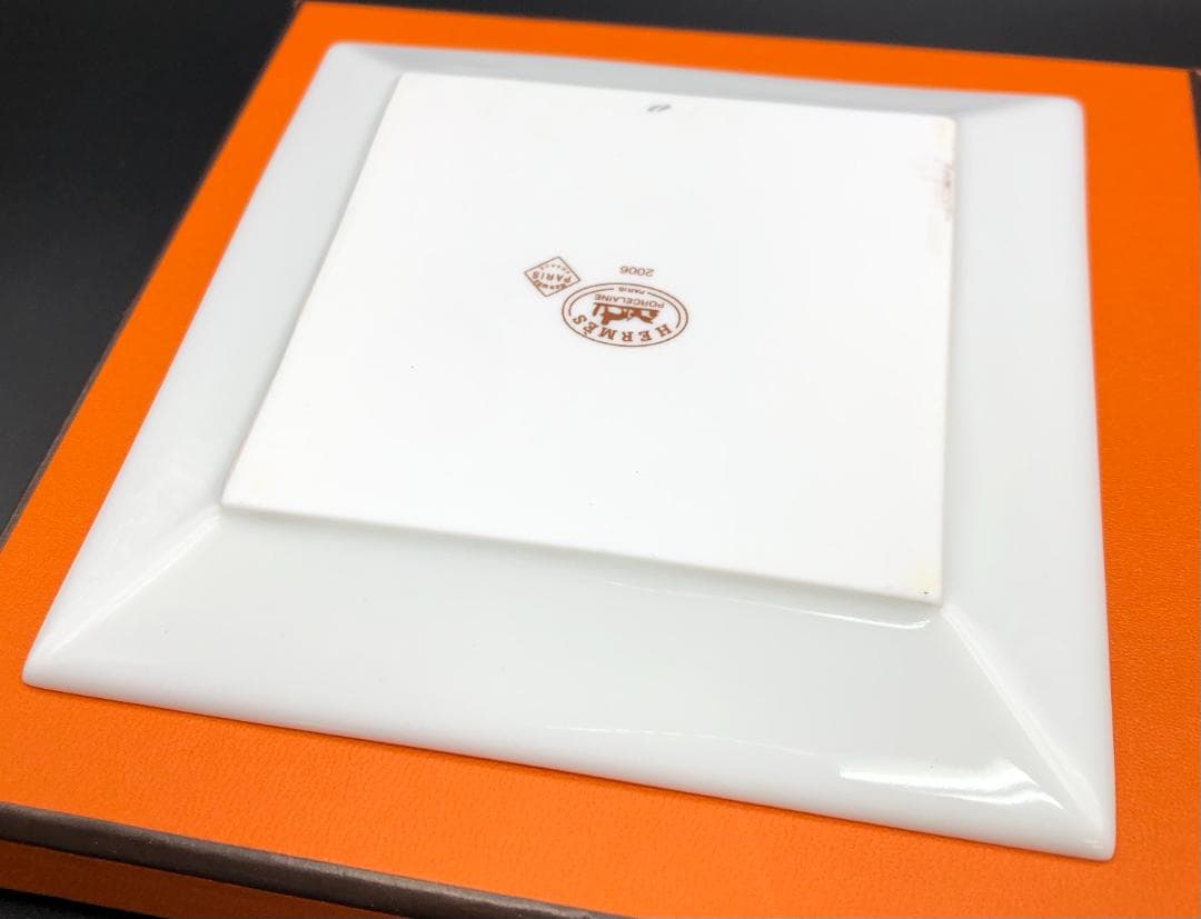 【MATS-51】◆エルメス◆2006年限定スクエアプレート◆BOXあり◆