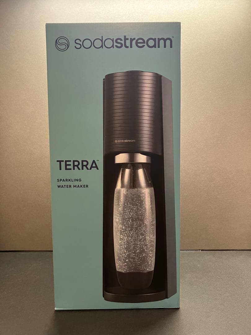 【新品未使用】SodaStream TERRA スターターキット　ブラック