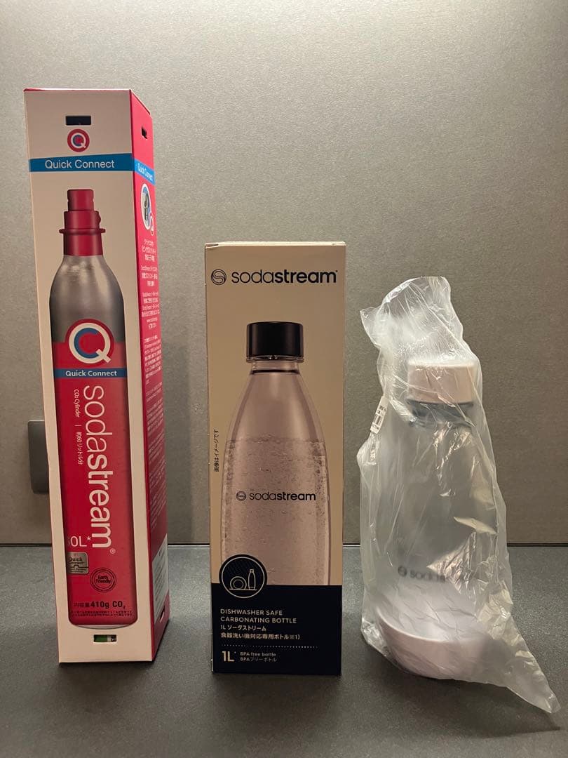 【新品未使用】SodaStream TERRA スターターキット　ブラック
