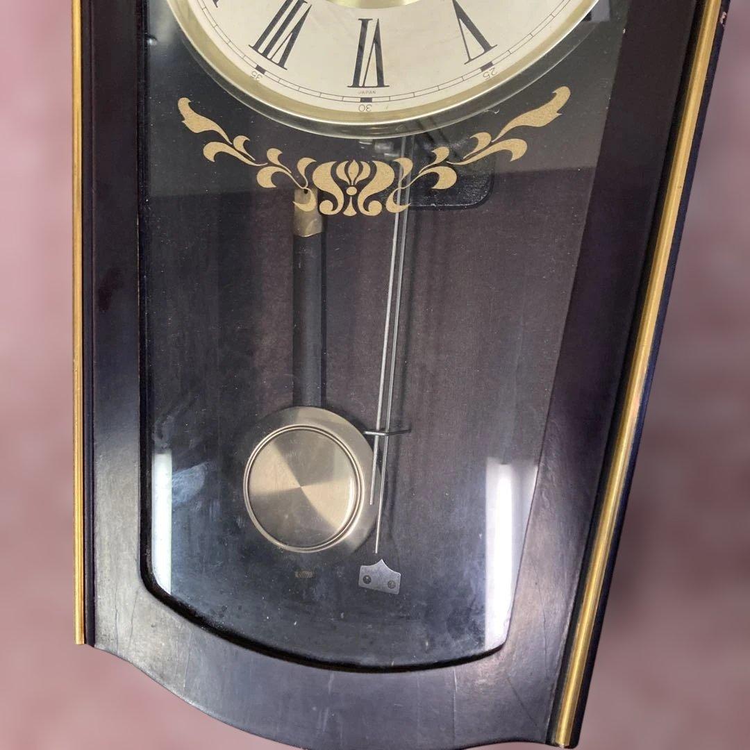 SEIKO精工30DAY 振り子時計ゼンマイ掛け時計柱時計ボンボン時計昭和レトロ