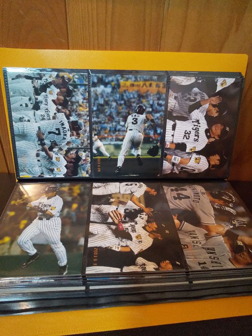 超レア！阪神タイガースウエハース！写真型プロマイド52枚等計119枚！