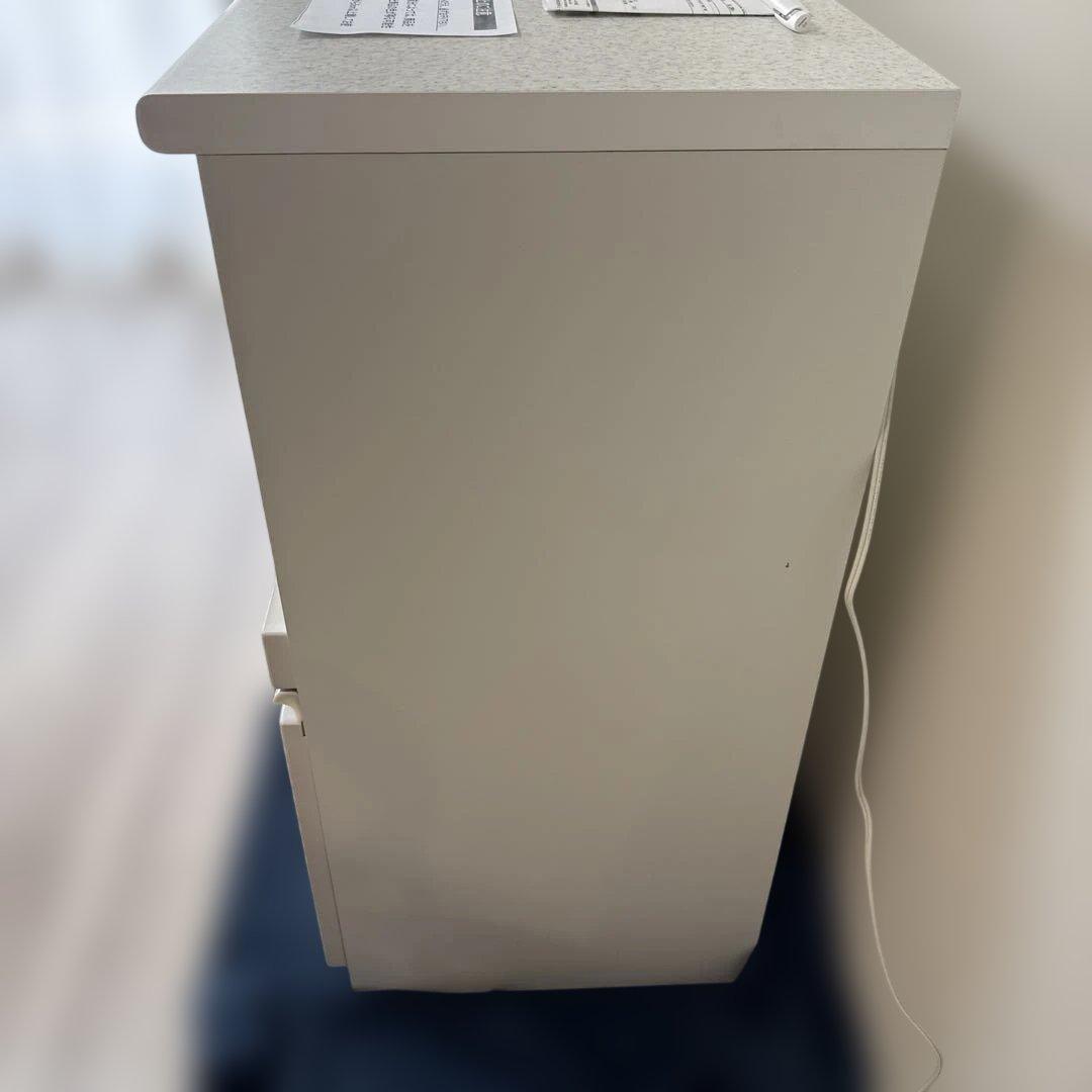 ニトリ　アルミナ2 幅100cm ホワイト キッチンカウンター 食器棚