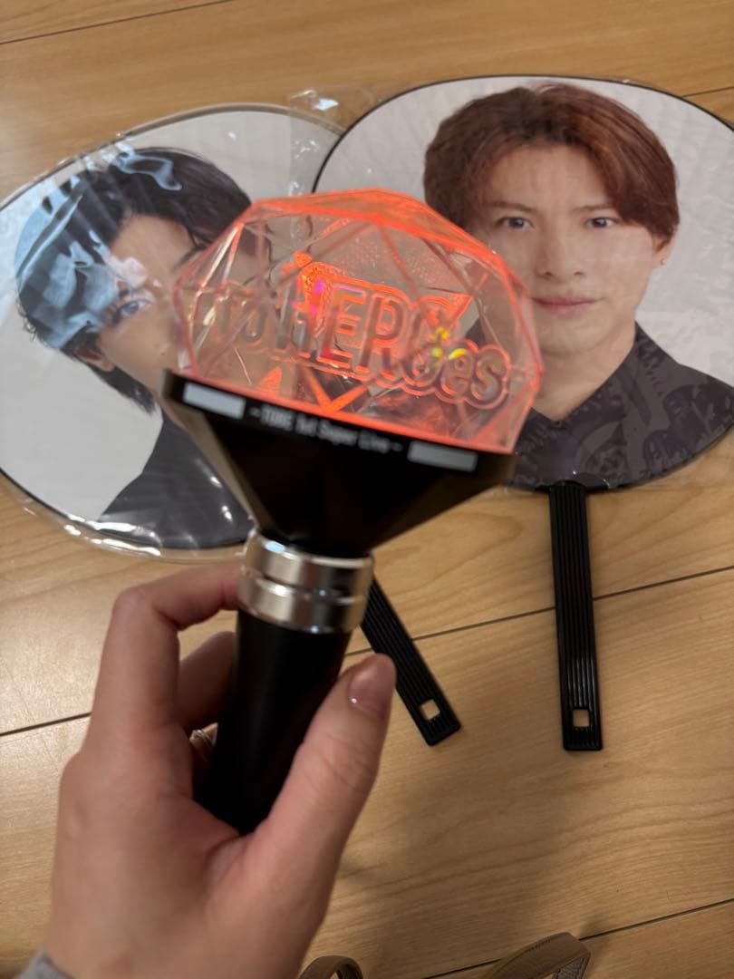 to HEROes ペンライト、平野紫耀、神宮寺勇太うちわ