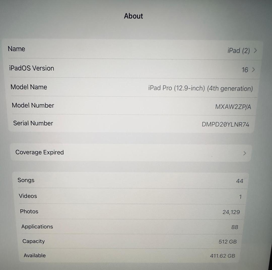 Apple iPad Pro12.9インチ Smart Keyboard付き