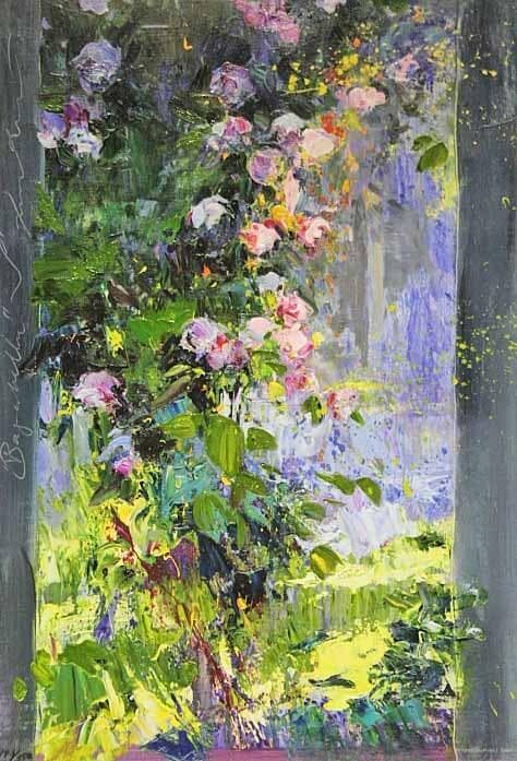 リャド(Llado)【バガテル庭園】シルクスクリーン 直筆サイン エディション有