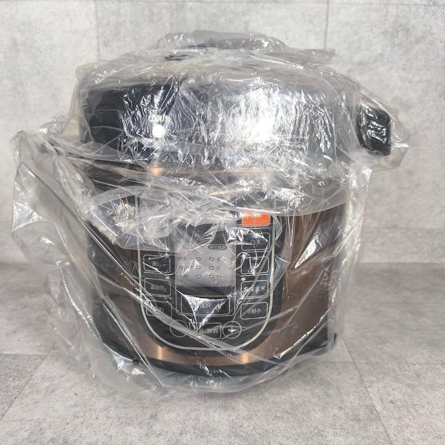 未使用品ワンダーシェフ マイコン電気圧力鍋 4L スターターセット OEDD40