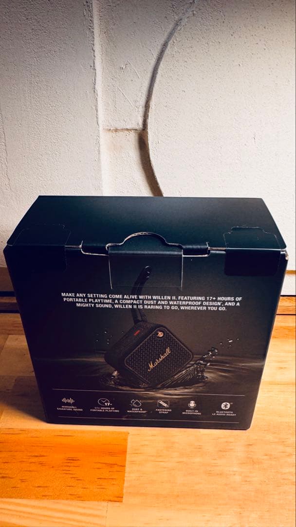 新品未開封 Marshall WILLEN II BLACK