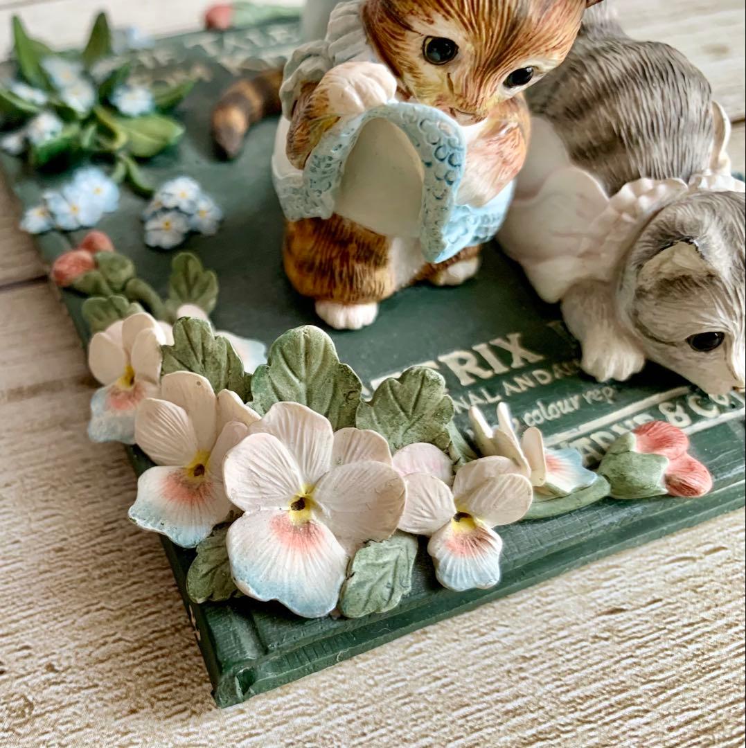 こねこのトムのおはなし タブロー フィギュリン 置物 ビアトリクスポター