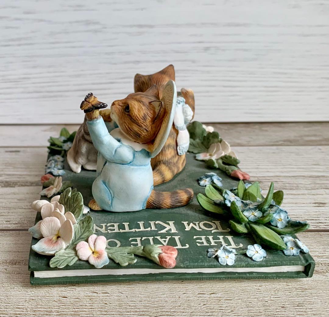 こねこのトムのおはなし タブロー フィギュリン 置物 ビアトリクスポター