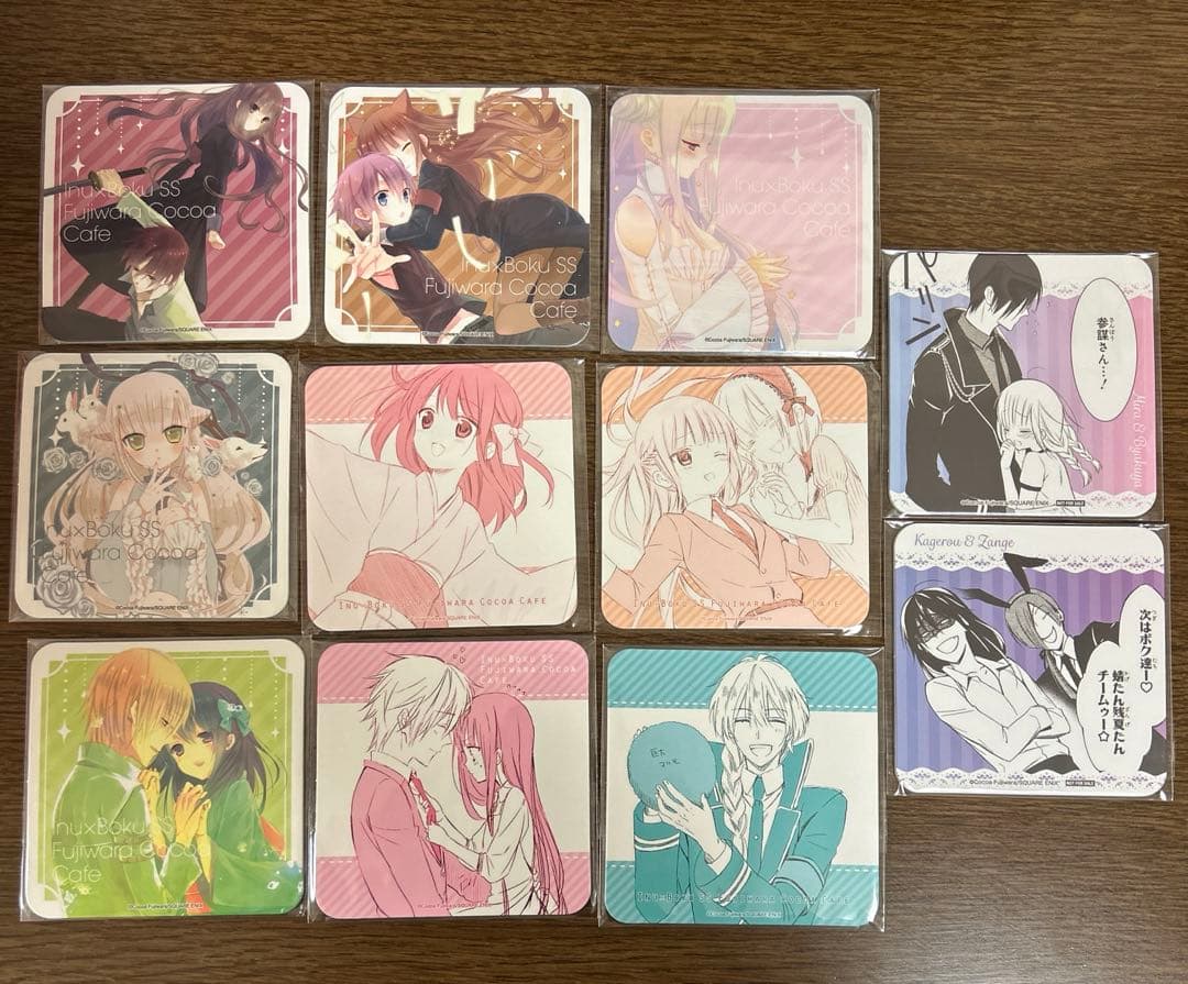 いぬぼくカフェ　コースター　セミコンプ　46枚