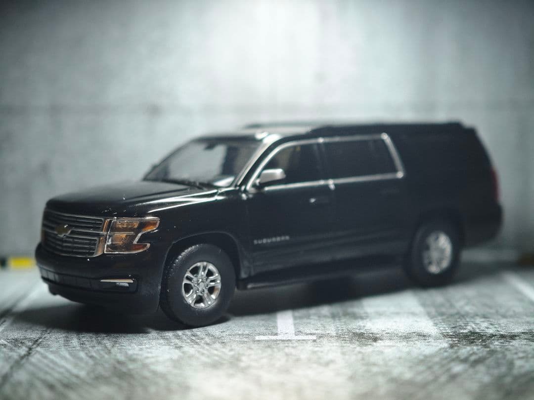【2台セット】596model Chevrolet Suburban ブラック