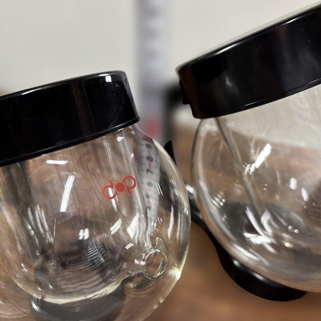 【新品】希少品　昭和レトロ　アイスボール2点セット　コーヒー　ワイン