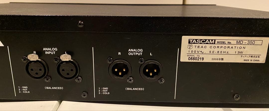 tascam md-350【値下げ　1/19】