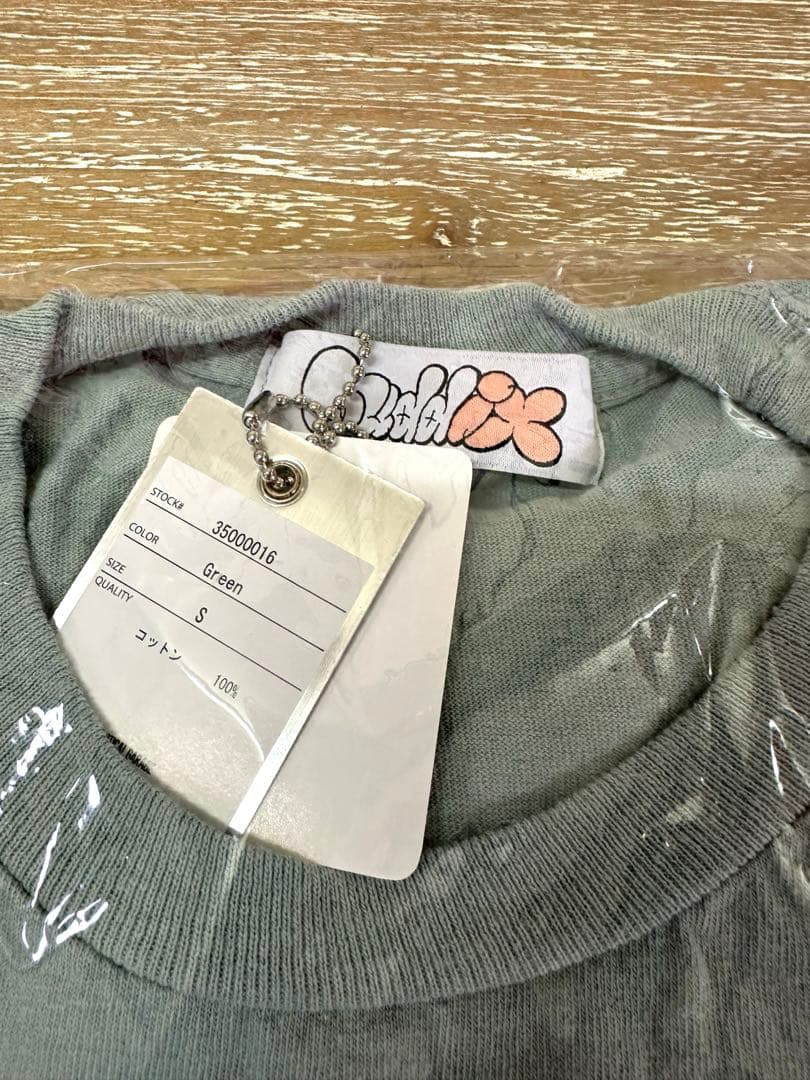 FANTASTICS buddix Logo ロンT グリーンSサイズ