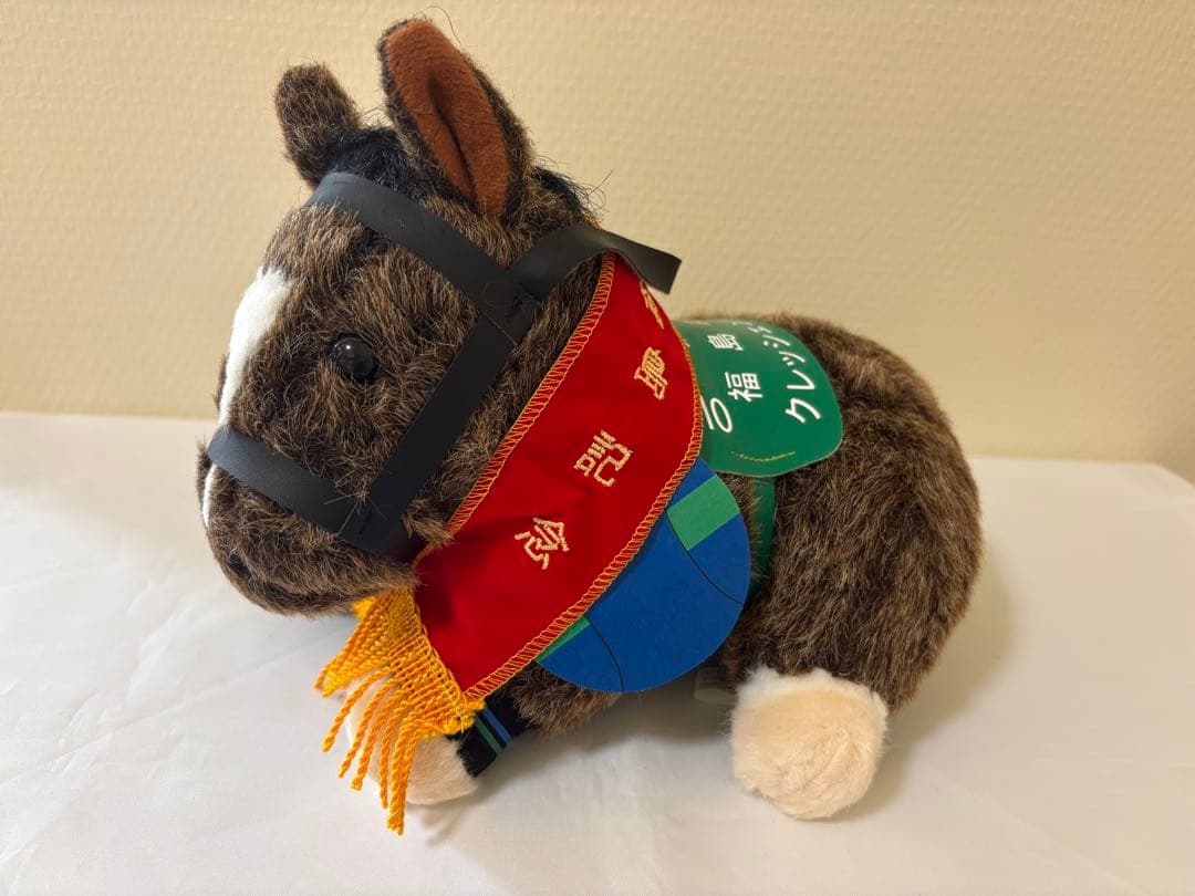 競馬ぬいぐるみ　クレッシェンドラヴ号　ポストカードセット