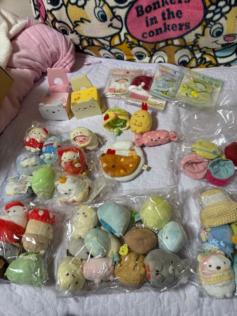 すみっコぐらしぬいぐるみセット多数