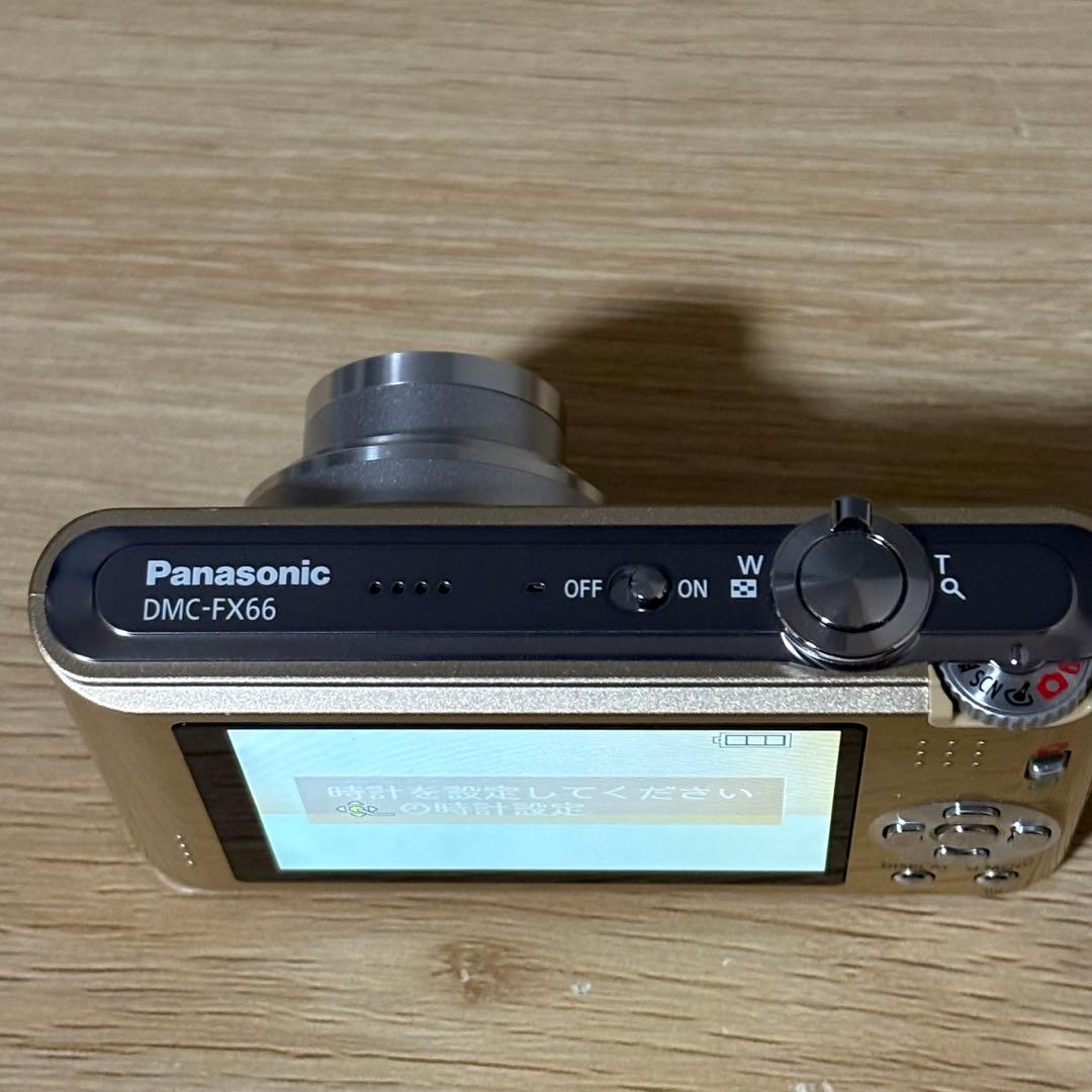 【オールドコンデジ】Panasonic LUMIX DMC-FX66 充電器付き