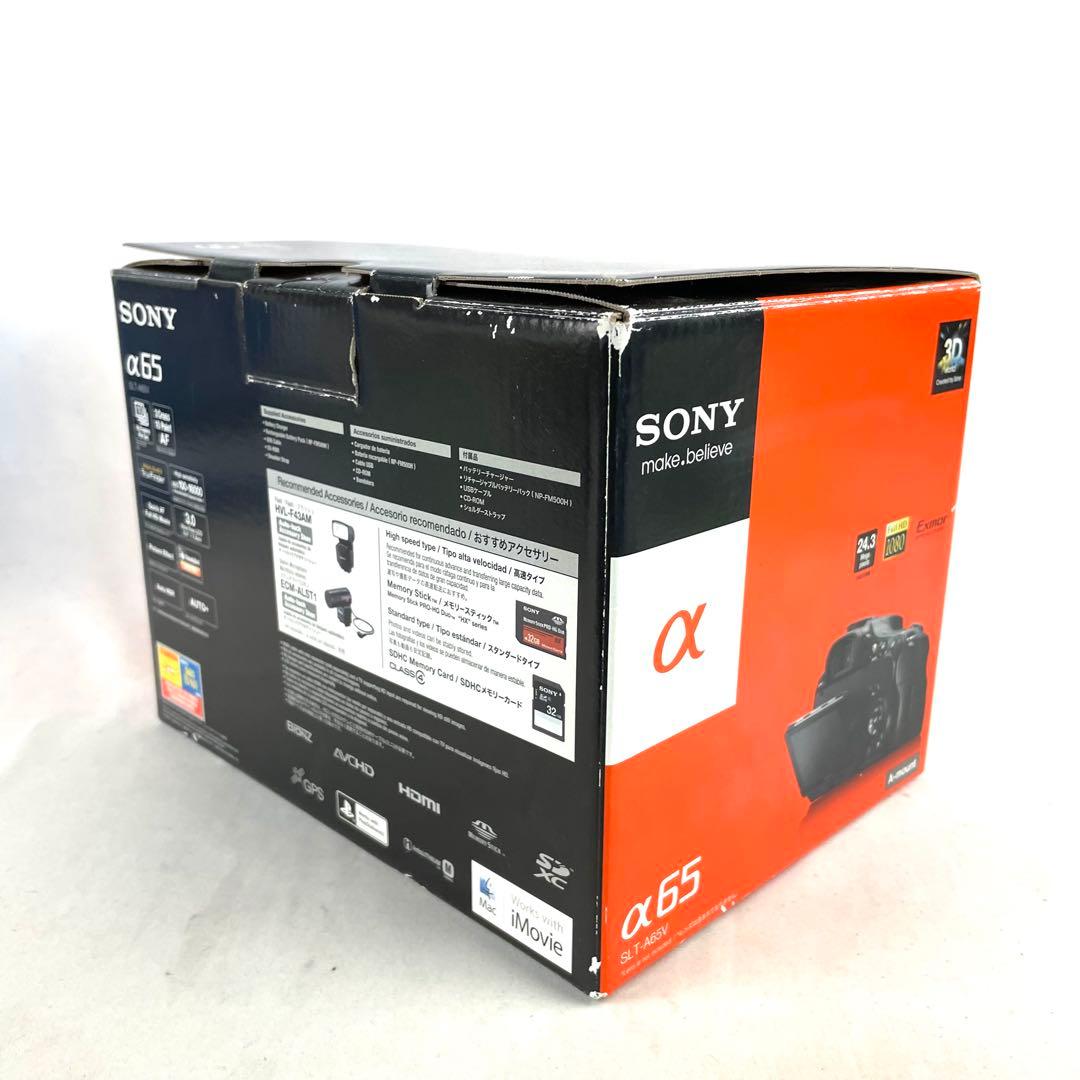 SONY ソニー デジタル一眼レフカメラ a65 SLT-A65V