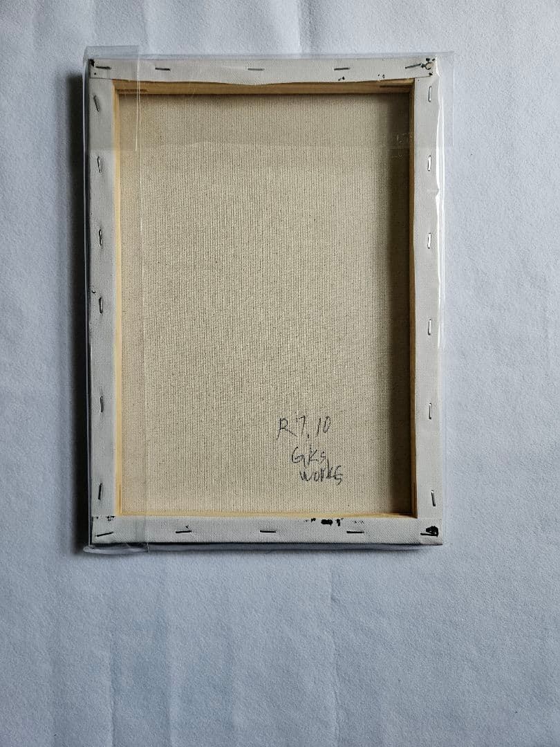 狼のスプレーペイントアート作品