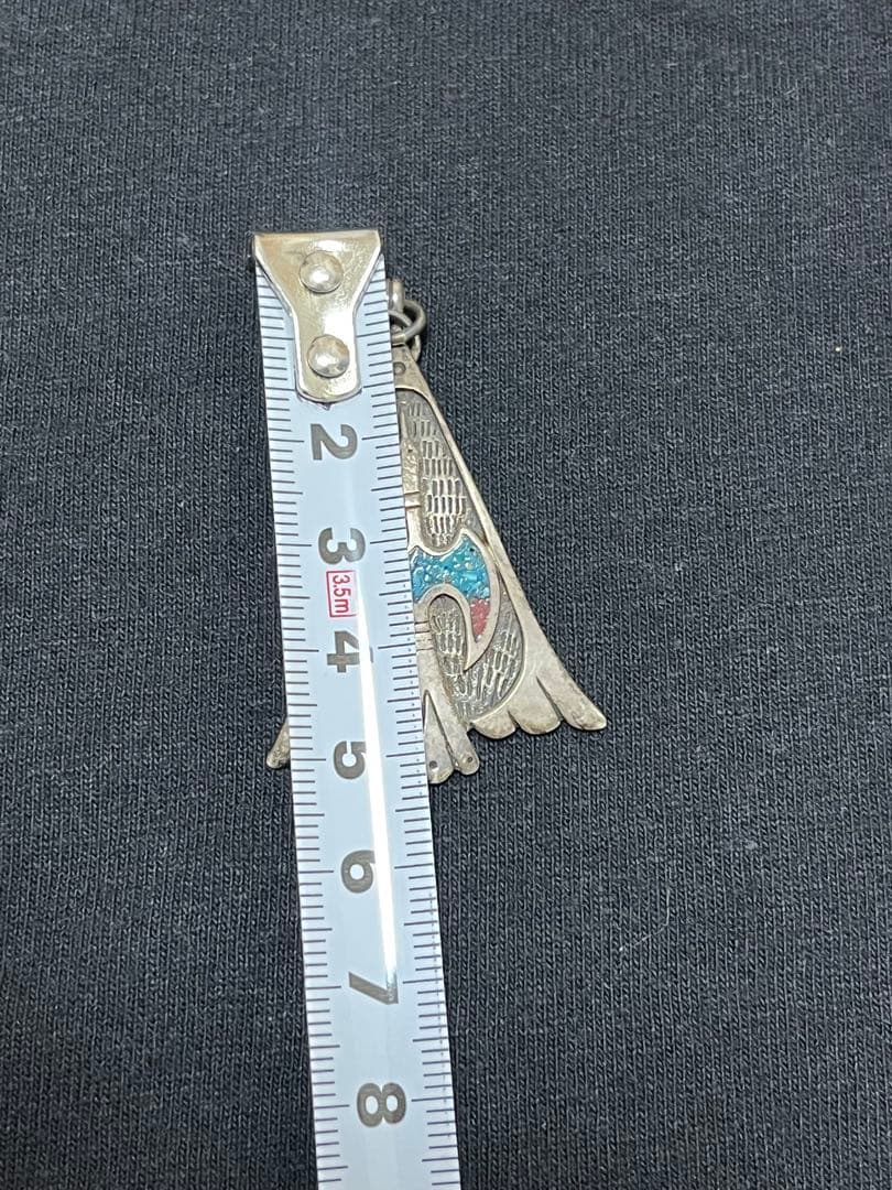 インディアンジュエリー　ペンダント　サンダーバード　ウォーターバード