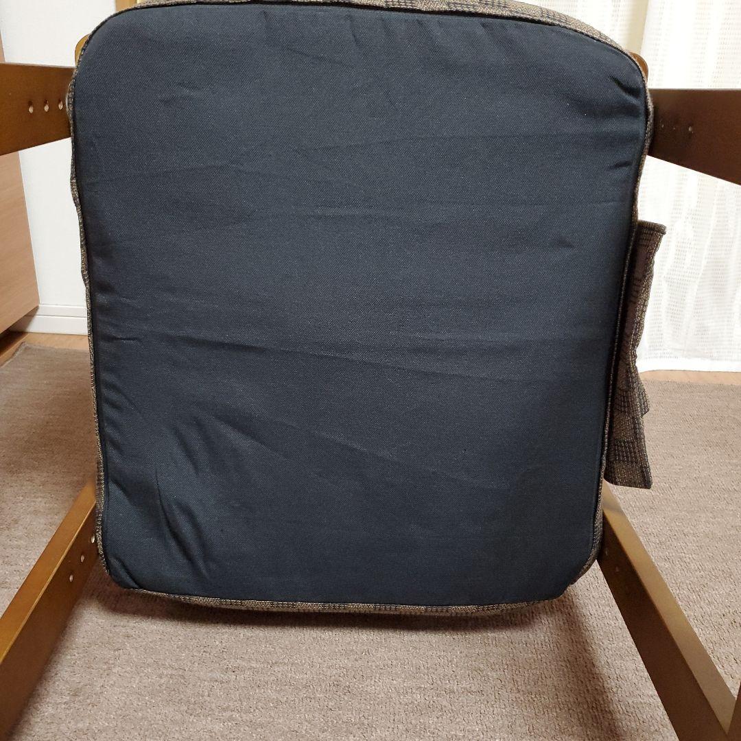 座面高さを変えられる高座椅子　パーソナルチェア