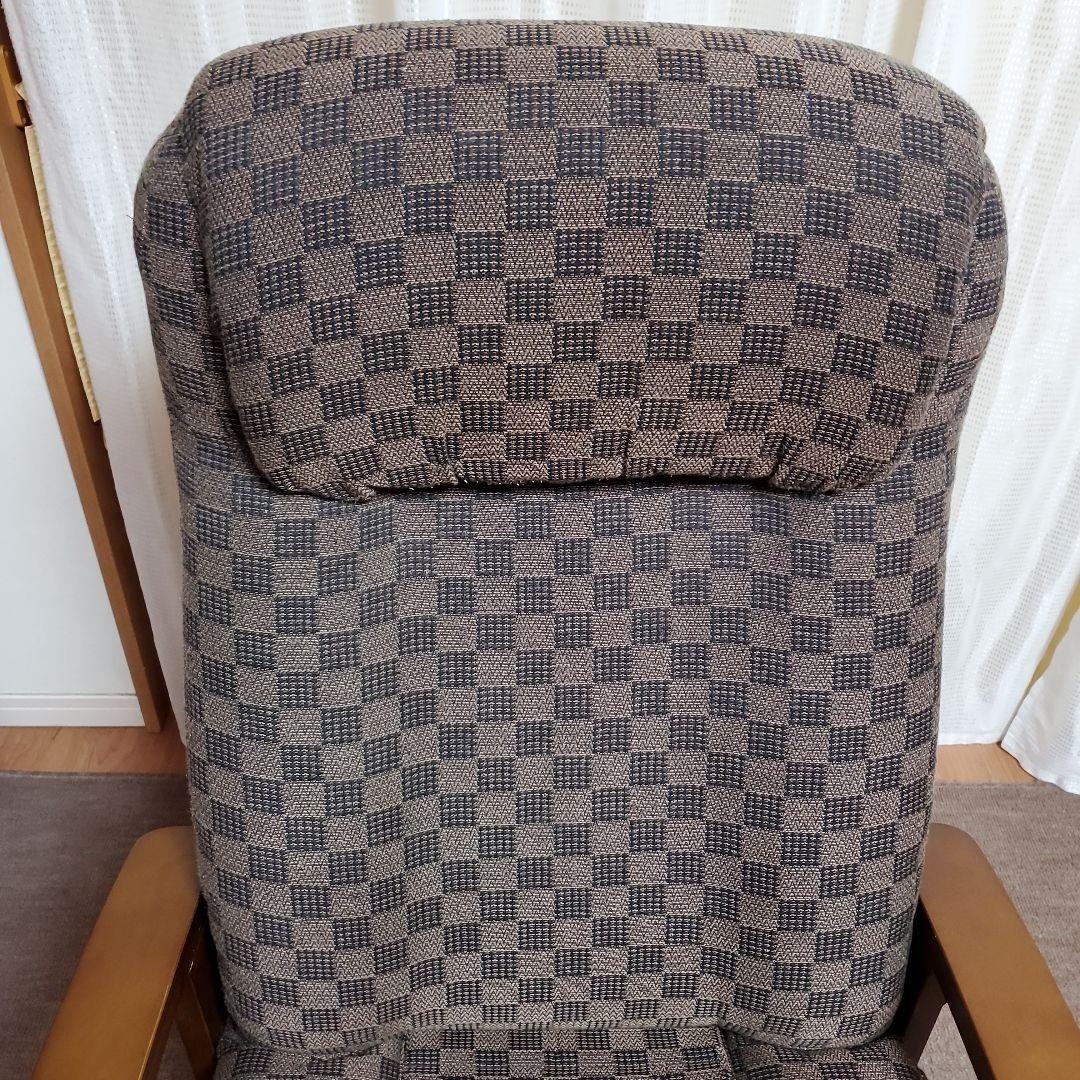 座面高さを変えられる高座椅子　パーソナルチェア