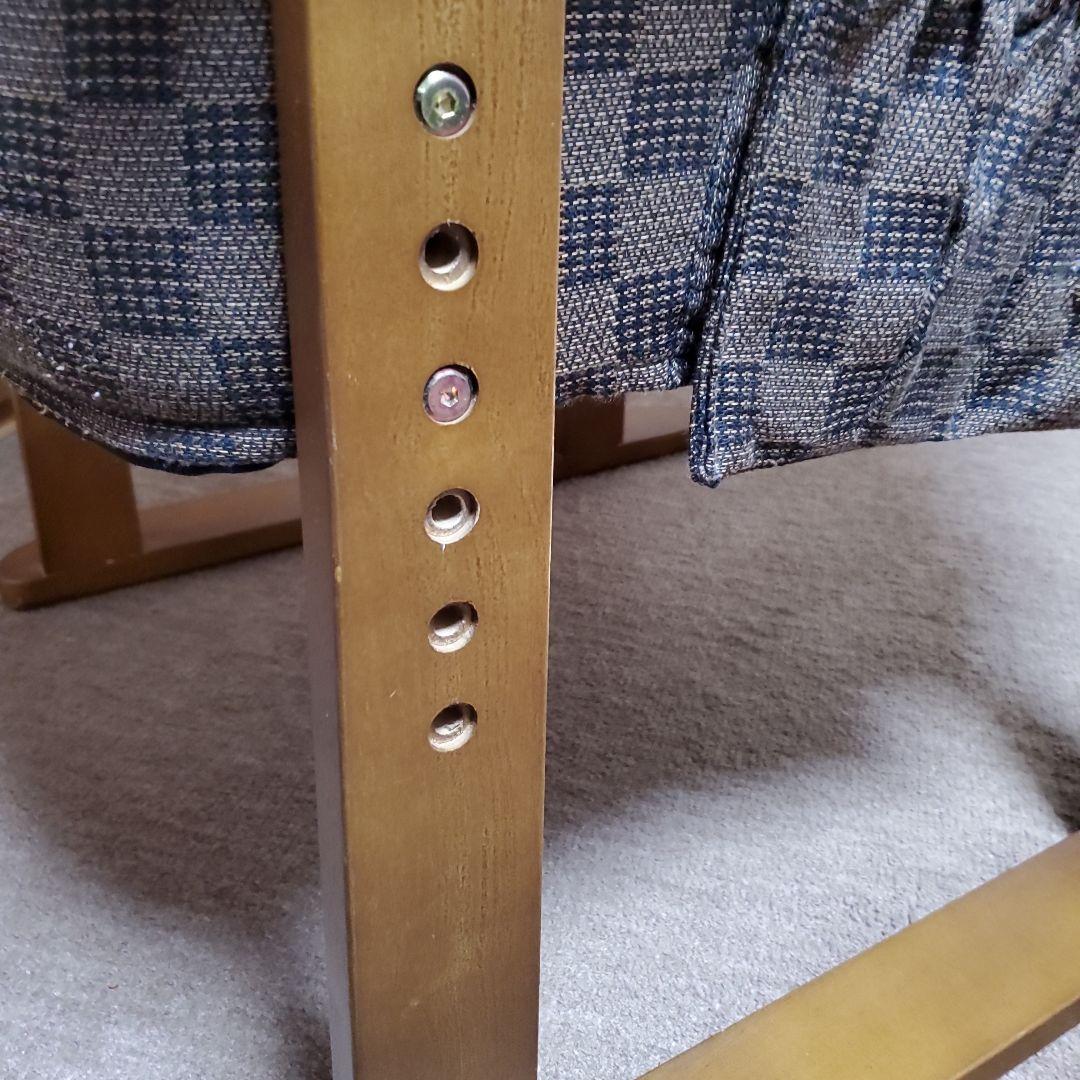 座面高さを変えられる高座椅子　パーソナルチェア