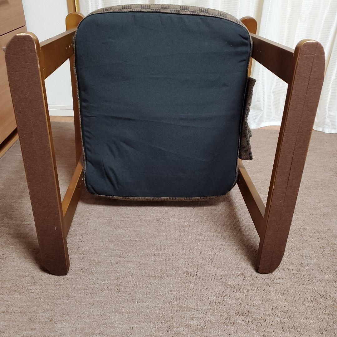 座面高さを変えられる高座椅子　パーソナルチェア