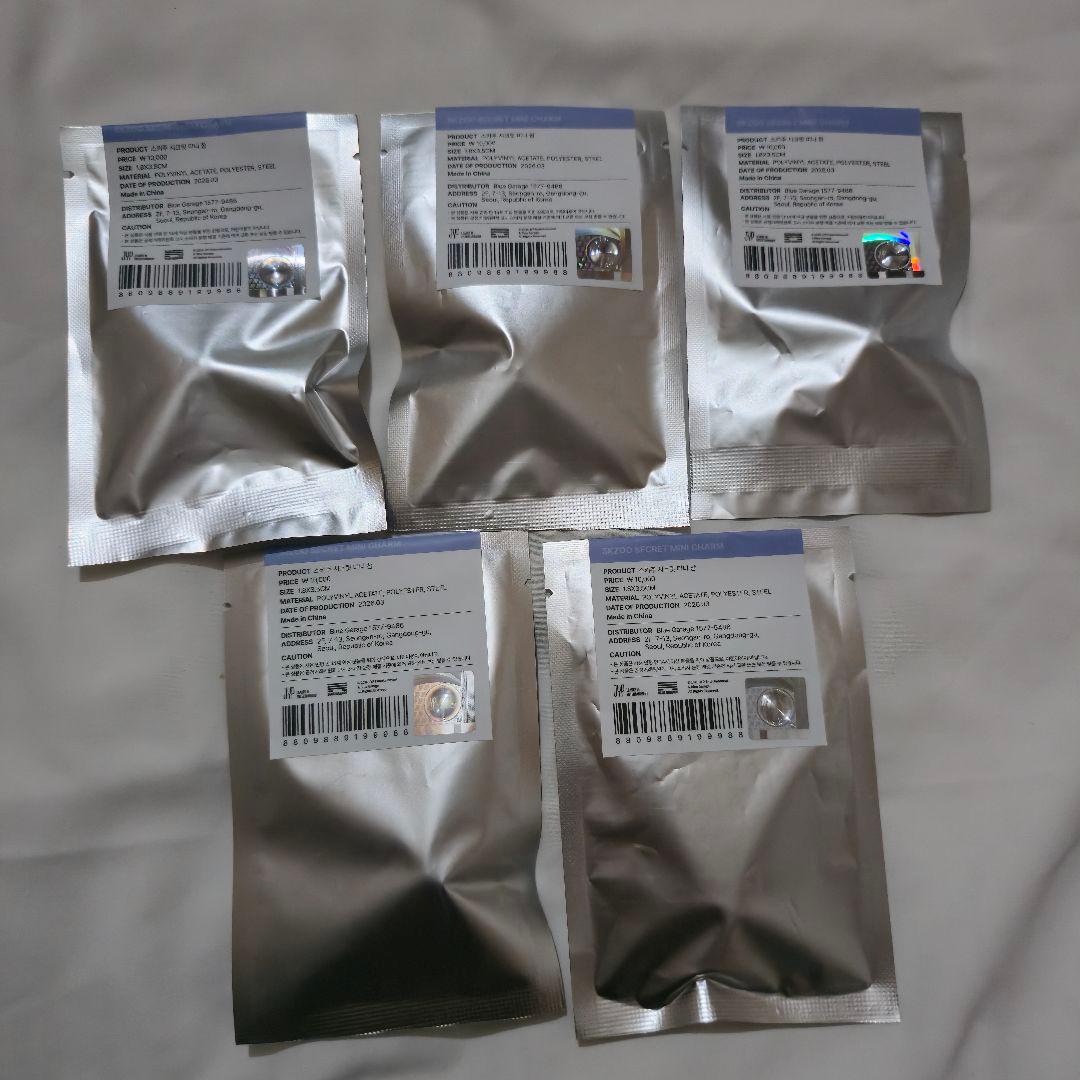 Stray Kids スキズ ペンミ 未開封 ミニチャーム 5個セット